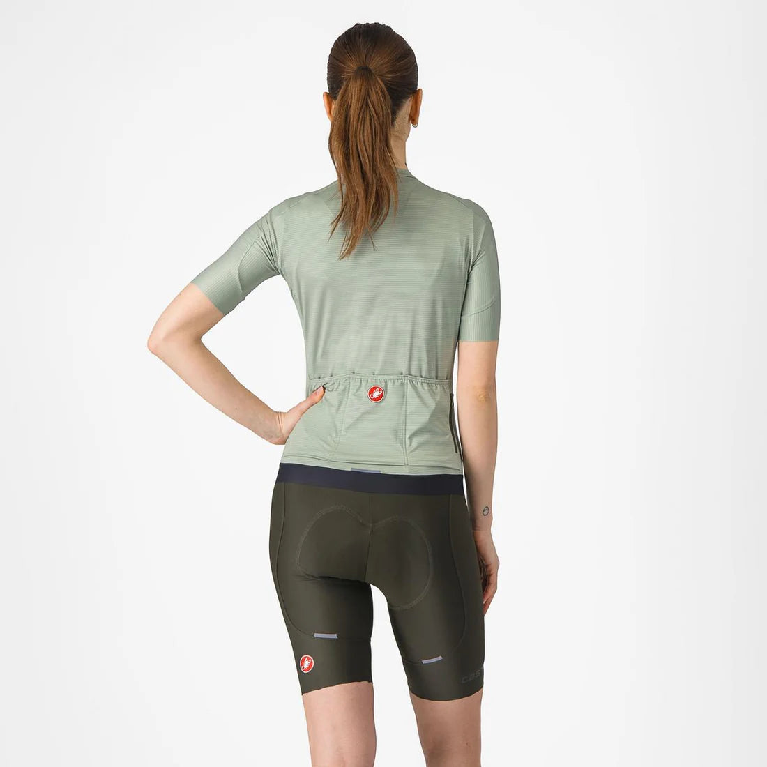 Bibshort CASTELLI espresso Mujer