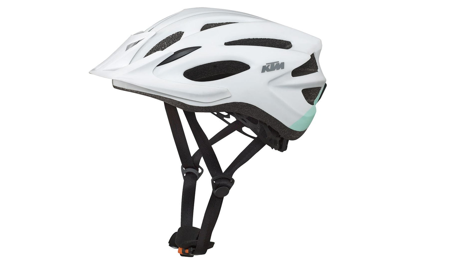 Casco ciclismo mujer KTM Lady Line blanco menta