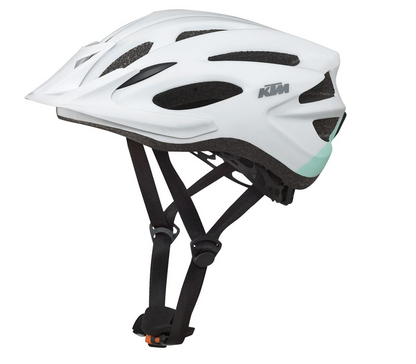 Casco ciclismo mujer KTM Lady Line blanco menta