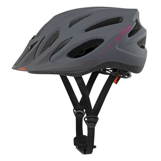 Casco ciclismo mujer KTM Lady Line gris