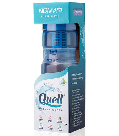 Caramañola de ciclismo con filtro  QUELL CLEVER WATER 700ml