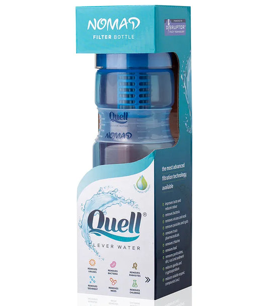 Caramañola de ciclismo con filtro  QUELL CLEVER WATER 700ml