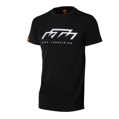 Camiseta  casual KTM Factory Team negra Naranja
