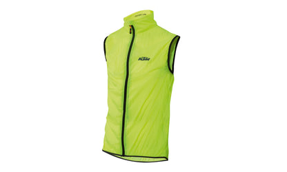 Chaleco cortaviento ciclismo KTM Factory Line Amarillo