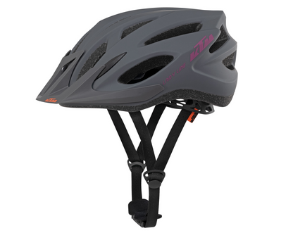 Casco ciclismo mujer KTM Lady Line gris